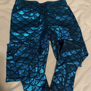 Mermaid costume pants